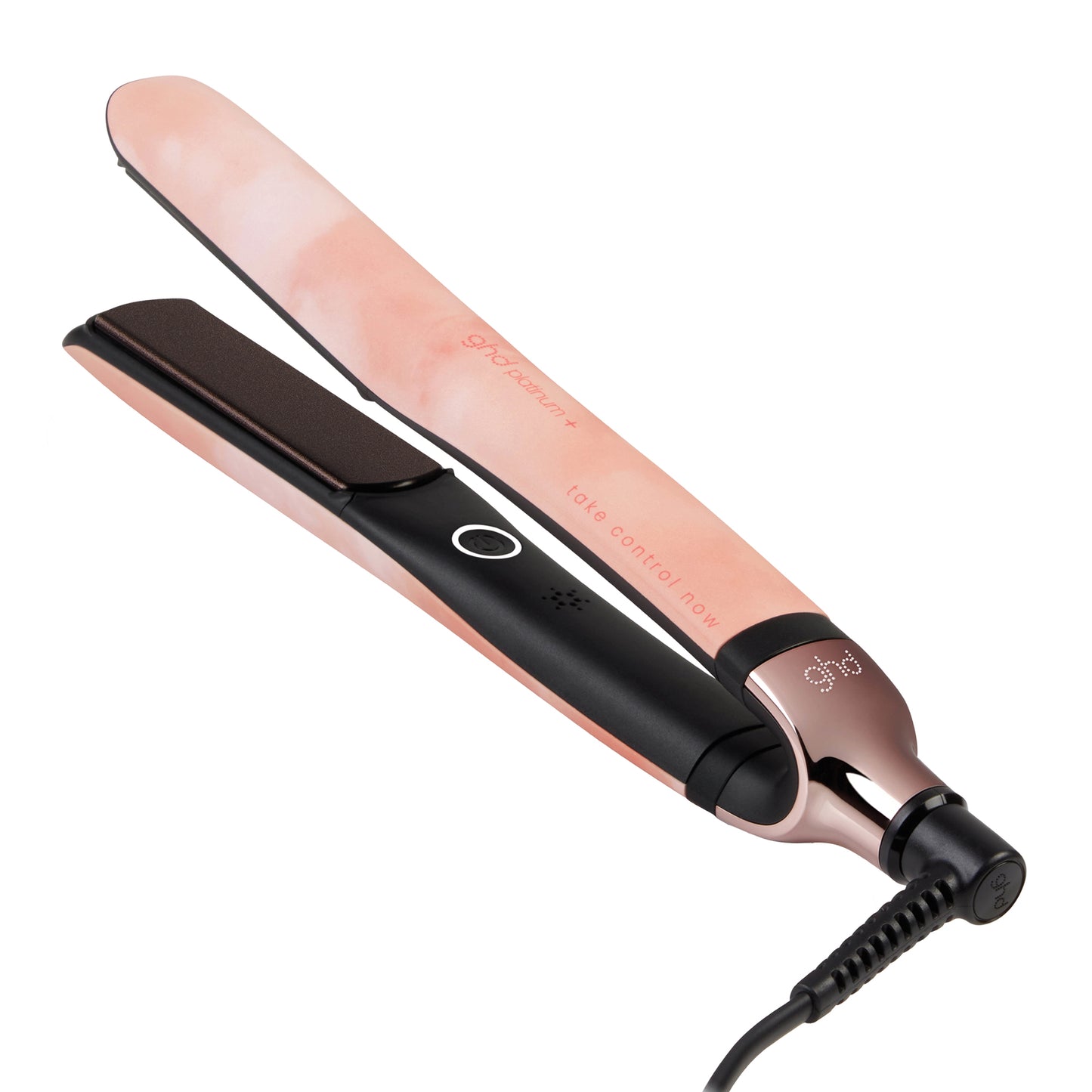 ghd Limited Edition Platinum+ Hair Straightener in Pink Peach