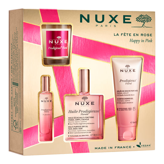 NUXE The Prodigieux Floral Happy in Pink Gift Set