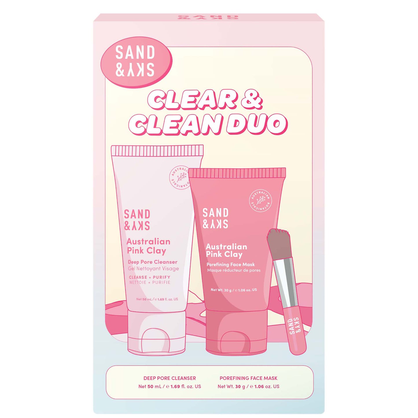 Sand & Sky Clear & Clean Duo