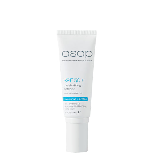 asap SPF50+ Moisturising Defence Cream 75ml