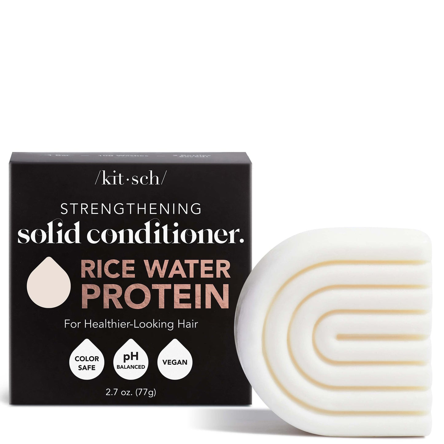 Kitsch Rice Water Protein Conditioner Bar - Strengthening