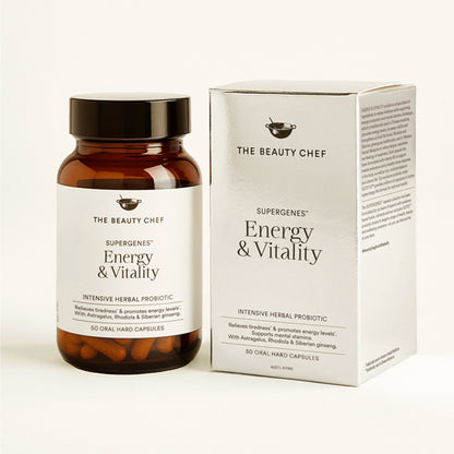 The Beauty Chef Supergenes Energy & Vitality 50 Capsules