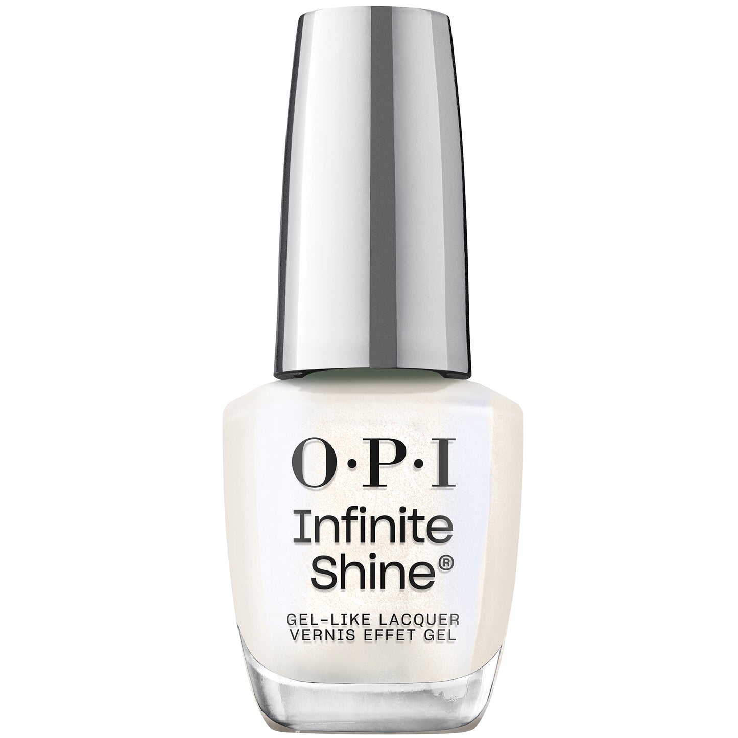 OPI Infinite Shine Long-Wear Gel-Like Shimmery White Nail Polish - Shimmer Takes All 15ml