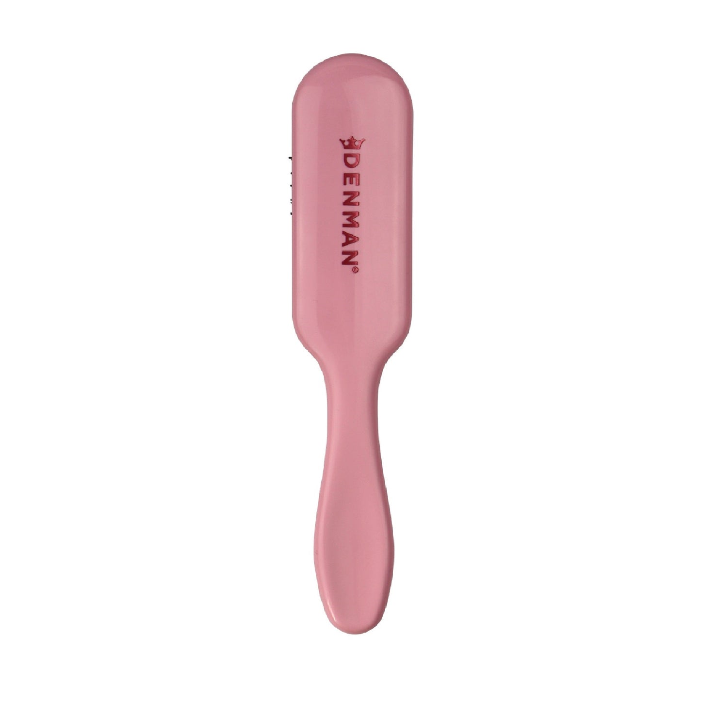Denman D90 Pastel Pink Tangle Tamer Ultra Mini Brush