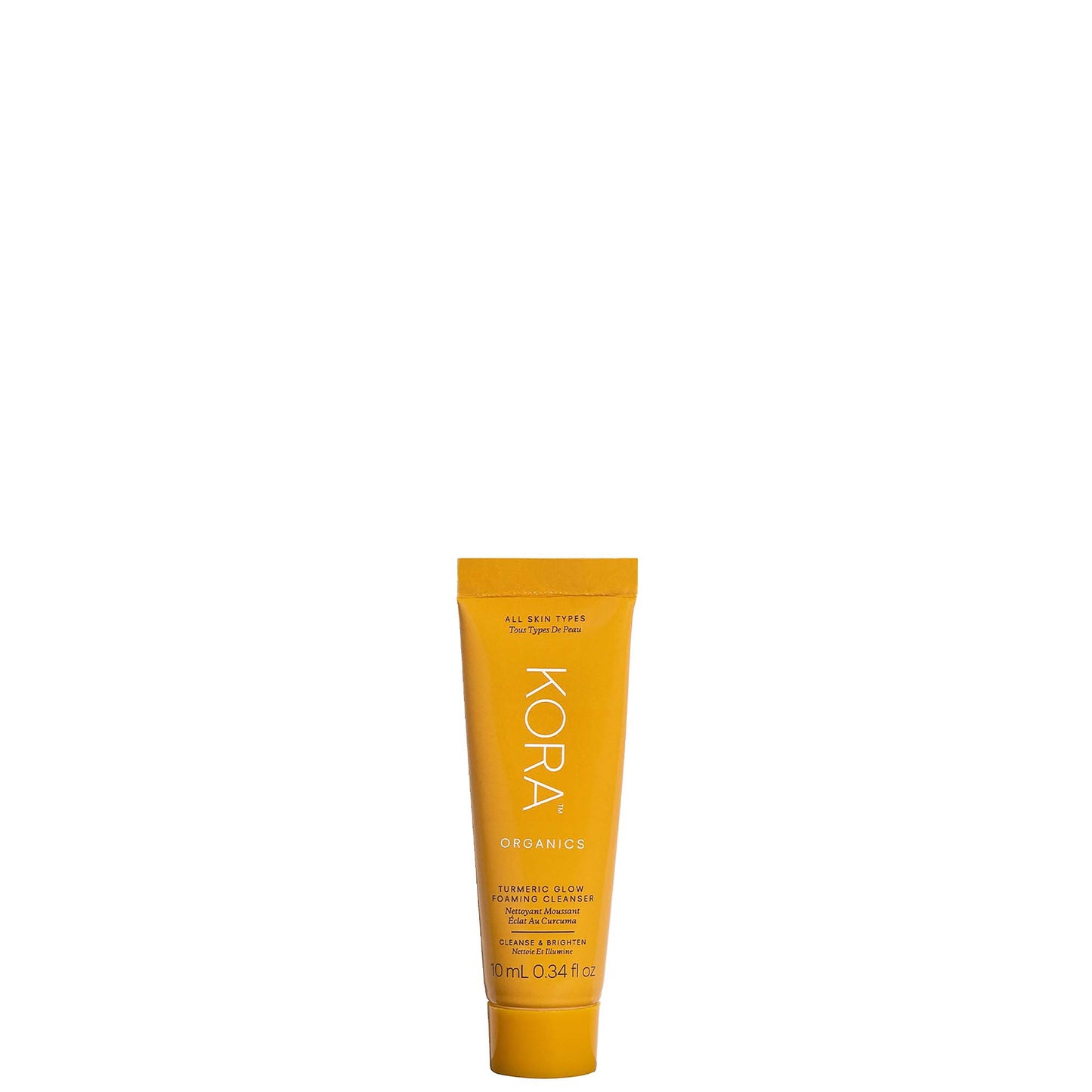 Kora Organics Tumeric Glow Foaming Cleanser 10ml Deluxe Sample