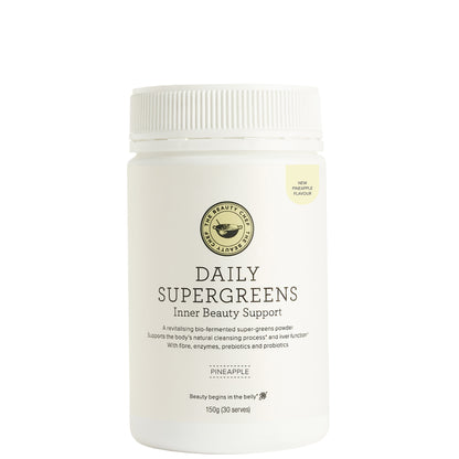 The Beauty Chef Daily Supergreens Pineapple Supplement Powder 150g