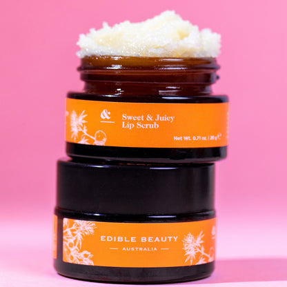 Edible Beauty Australia Sweet+Juicy Lip Scrub 20g