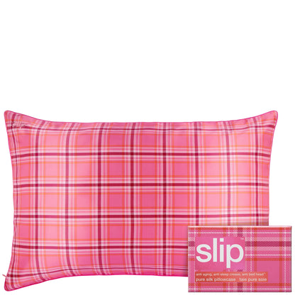 Slip Pure Silk Queen Pillowcase - Highland Rose