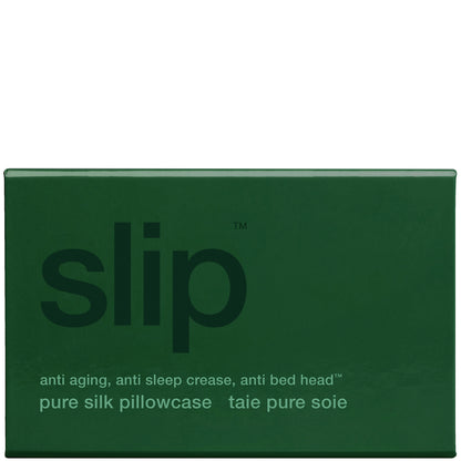 Slip Pure Silk Queen Pillowcase - Moss Green