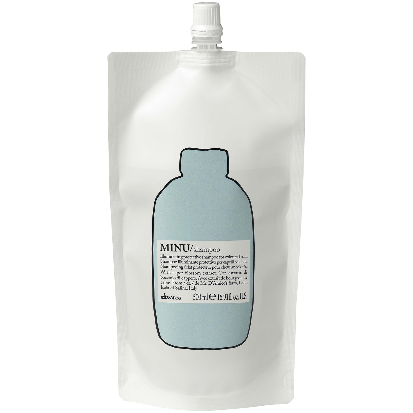 Davines Minu Shampoo 500ml Refill Pouch