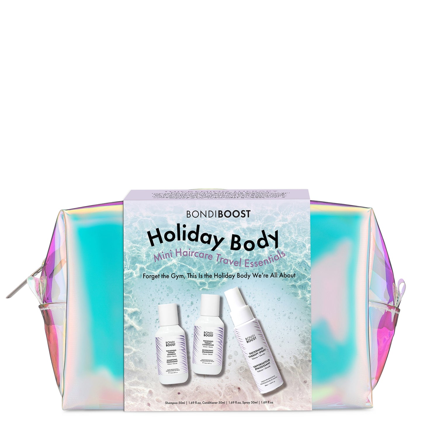 BondiBoost Holiday Body Mini Haircare Travel Essentials