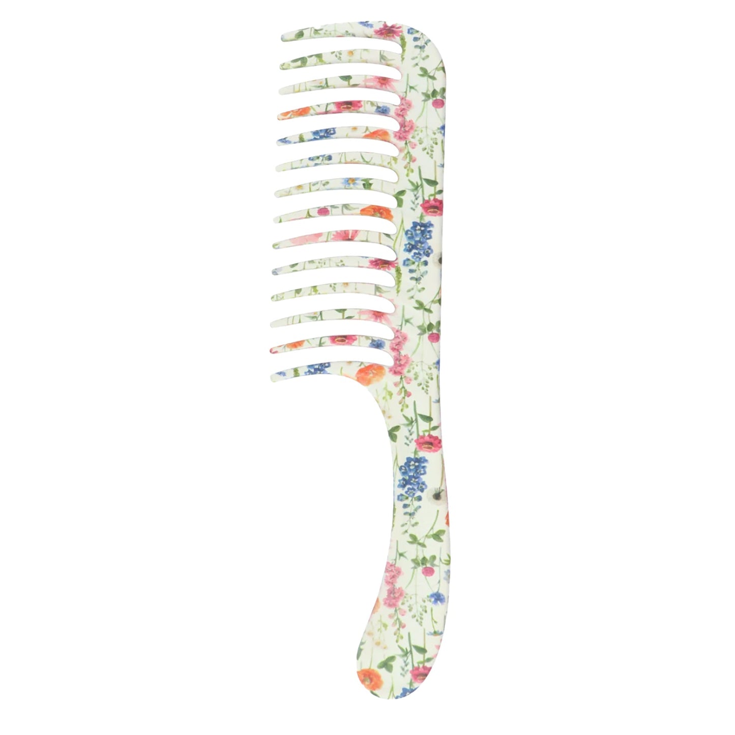 Denman D28 Floral Fantasies Deluxe Wide Tooth Detangle Comb