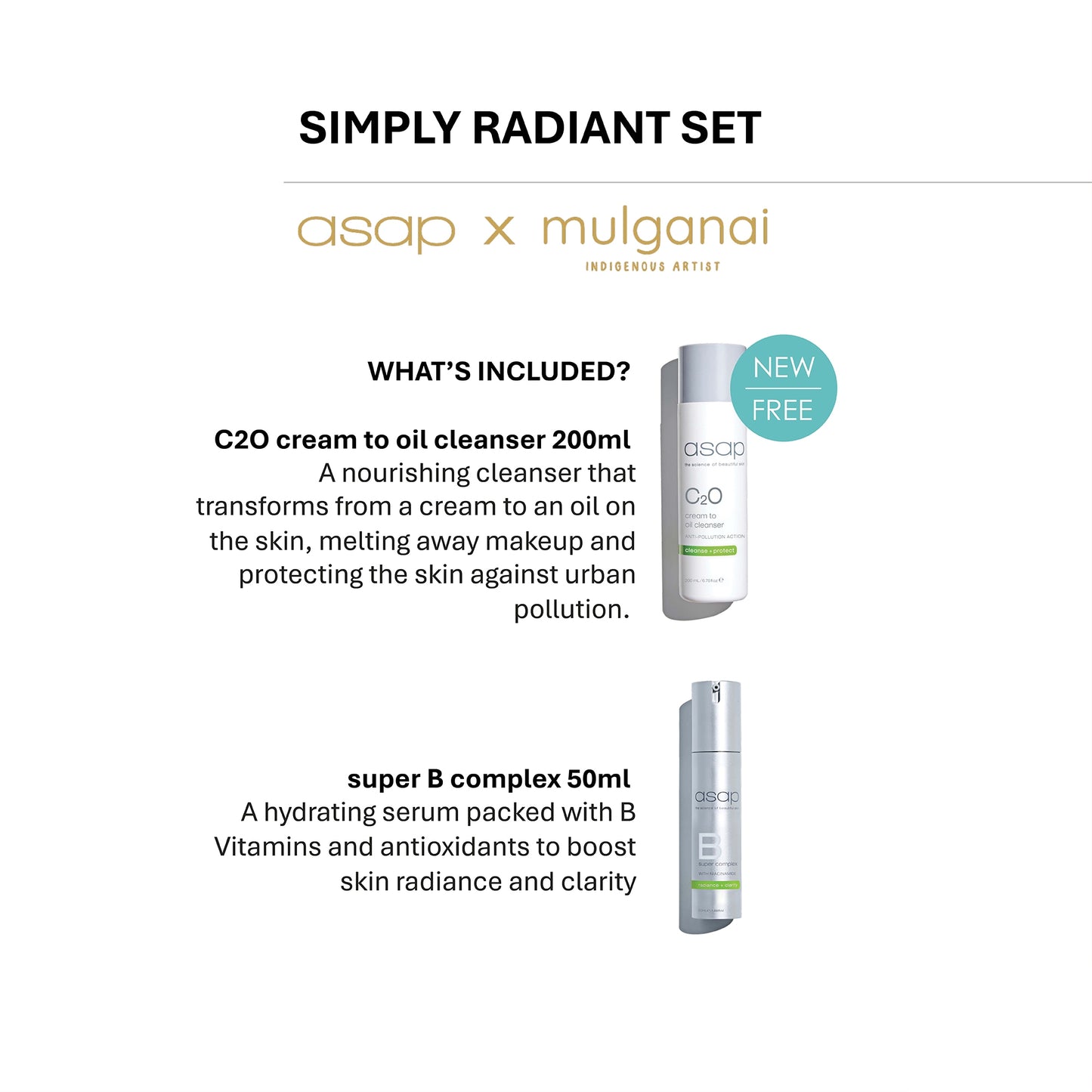 asap Simply Radiant Set