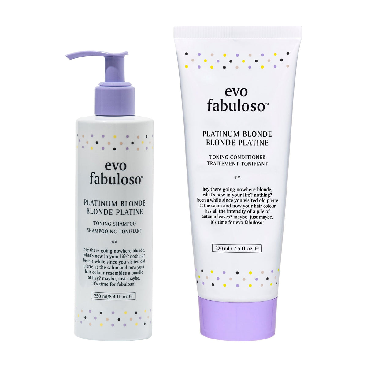 evo Fabuloso Platinum Blonde Duo