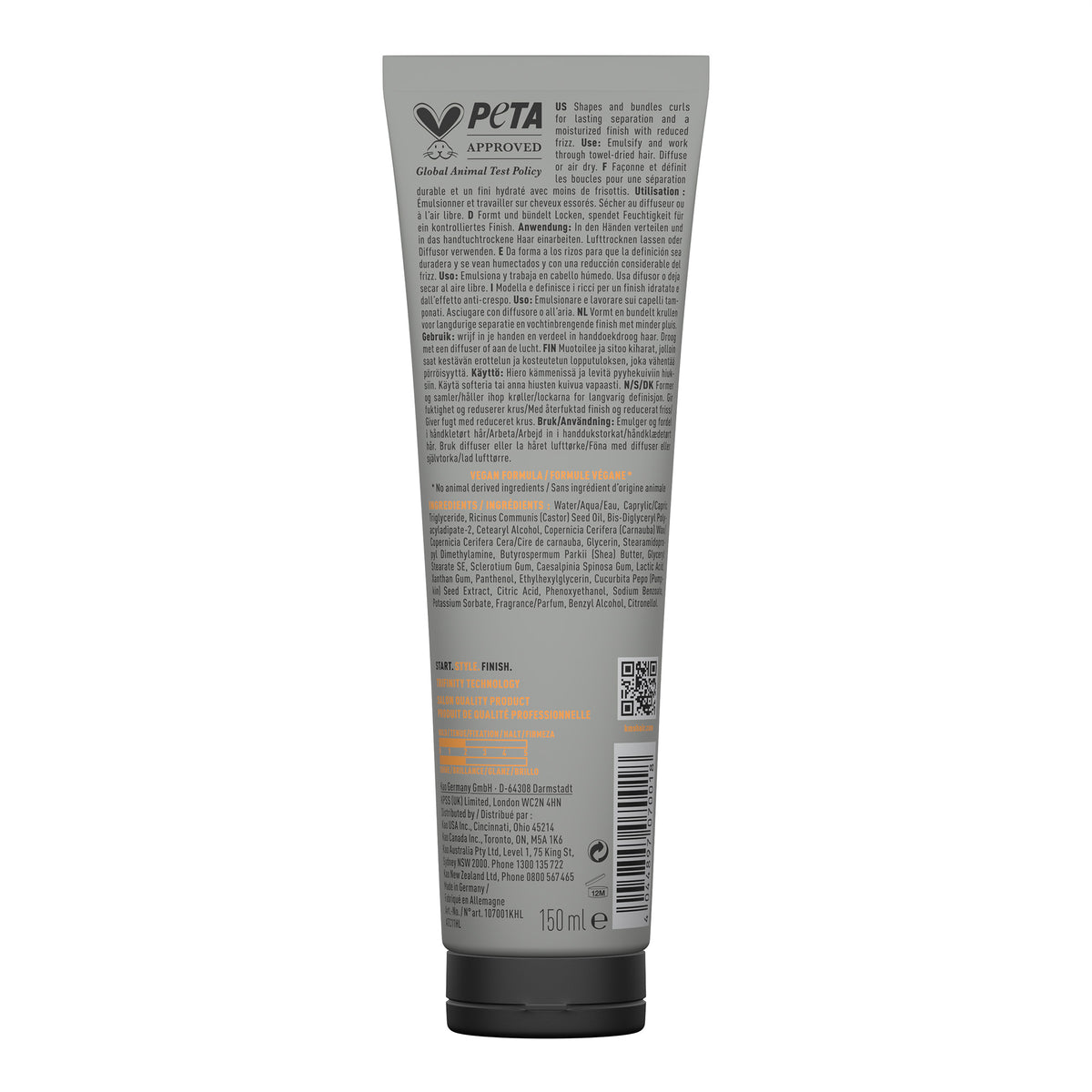 KMS Curlup Control Creme 150ml