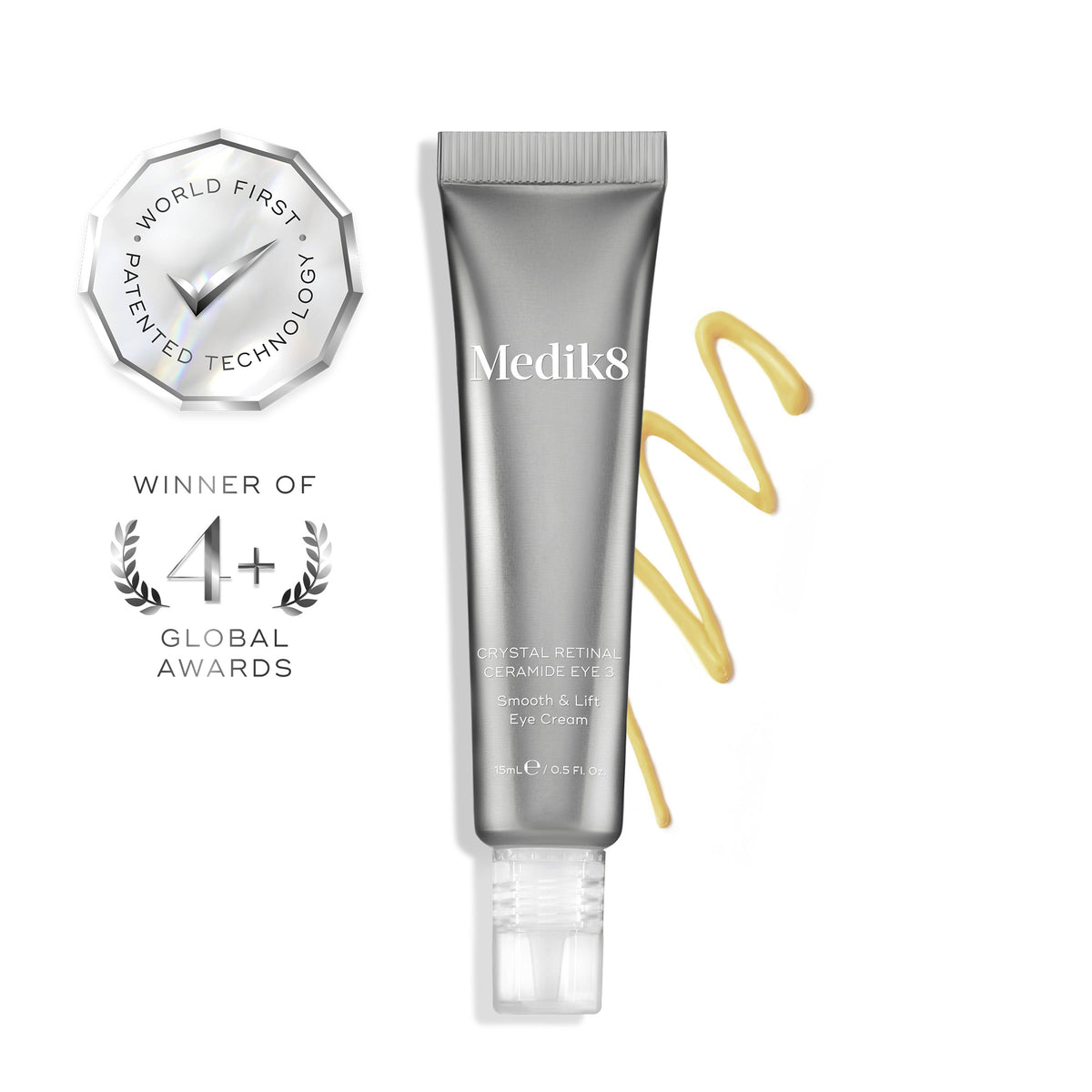 Medik8 Crystal Retinal Ceramide Eye 3 – Retinal Eye Cream 15ml - Crystal Retinal Ceramide 3 Packshot