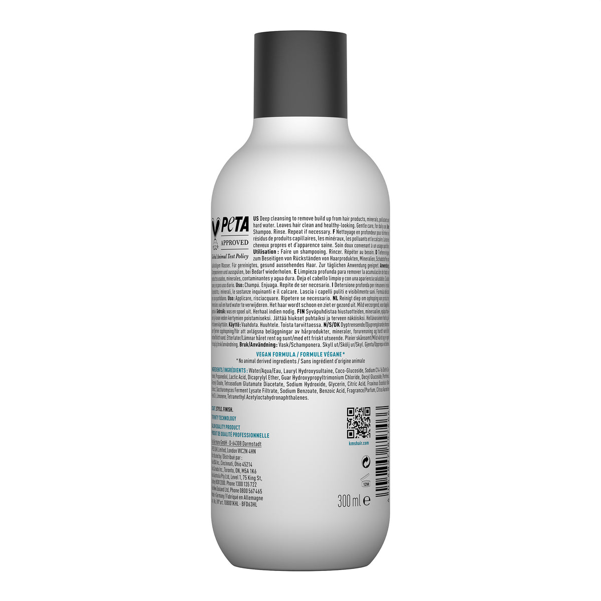 KMS Headremedy Deep Cleanse Shampoo 300ml