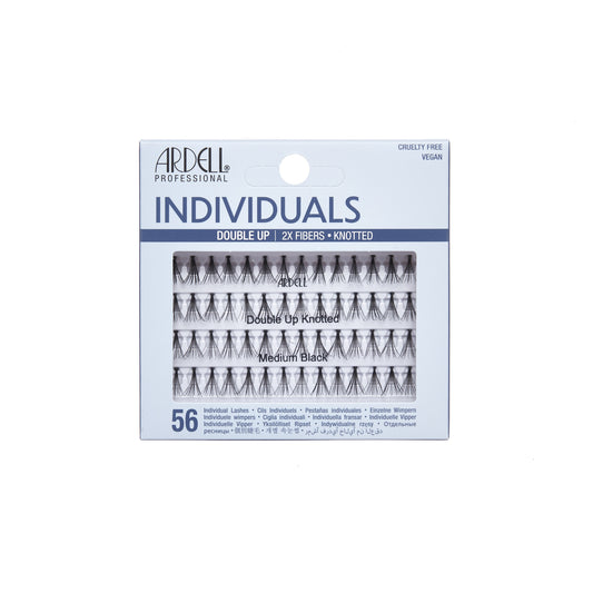 Ardell Double Individuals Knotted - Medium Black
