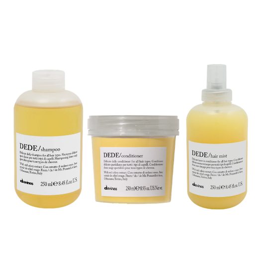 Davines DEDE Shampoo, Conditioner + Free Leave-In