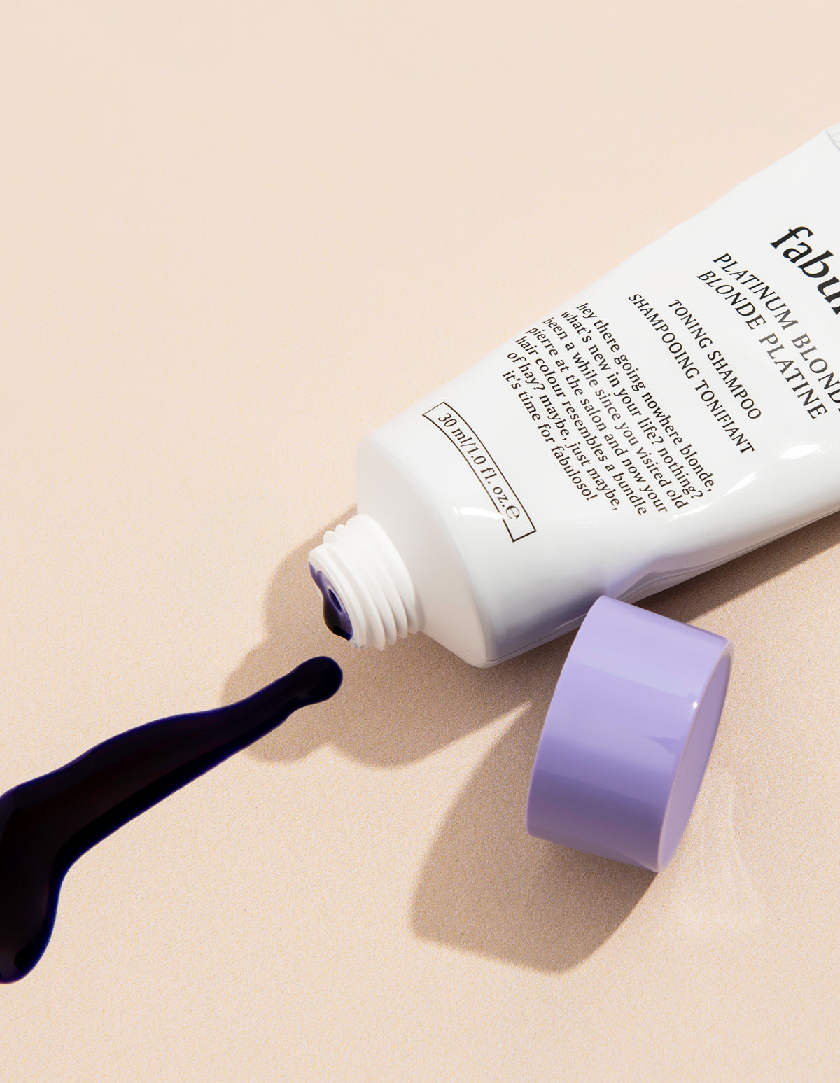 Evo Fabuloso Platinum Blonde Toning Shampoo 30ml