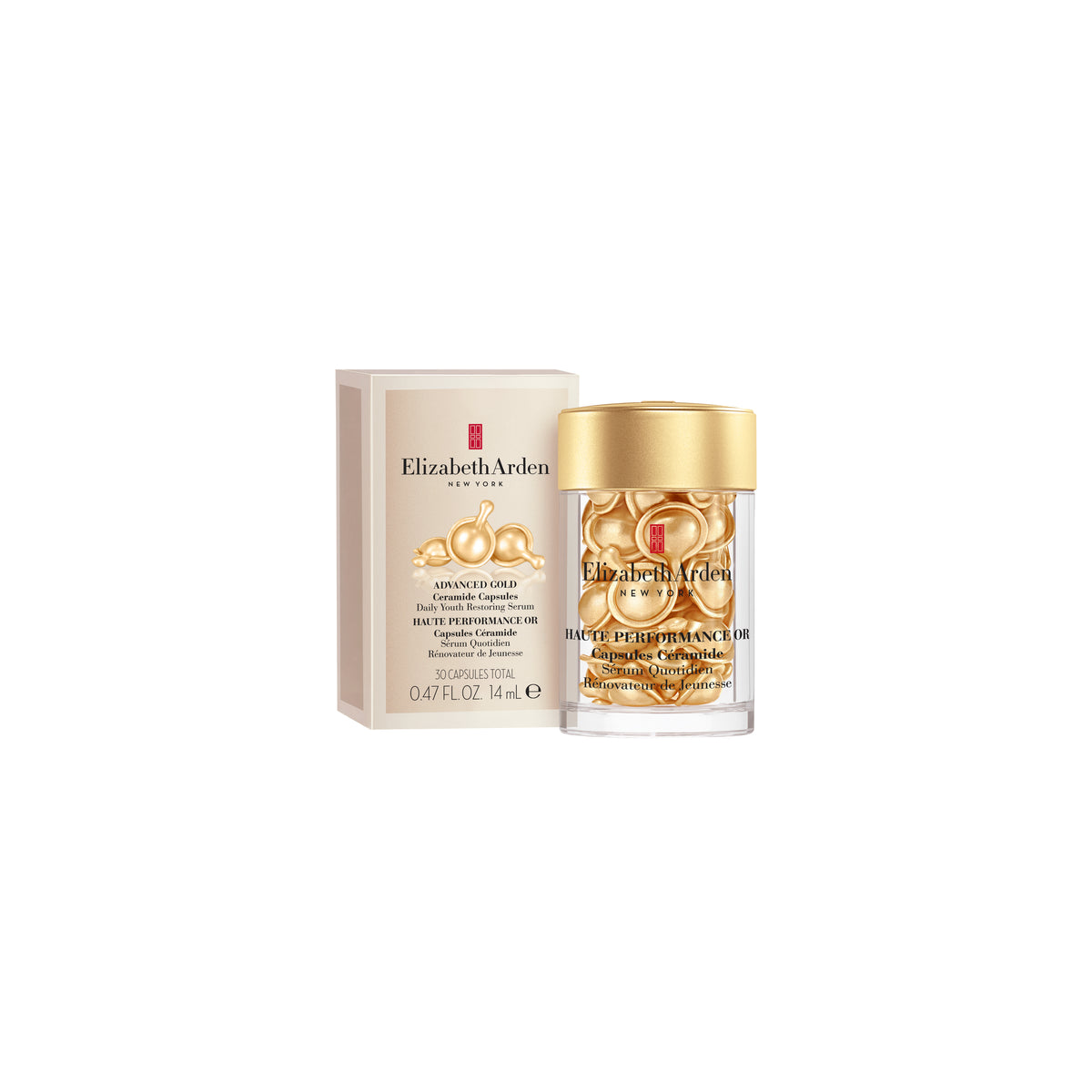 Elizabeth Arden Advanced Gold Ceramide Capsules Daily Youth Restoring Serum 30pc
