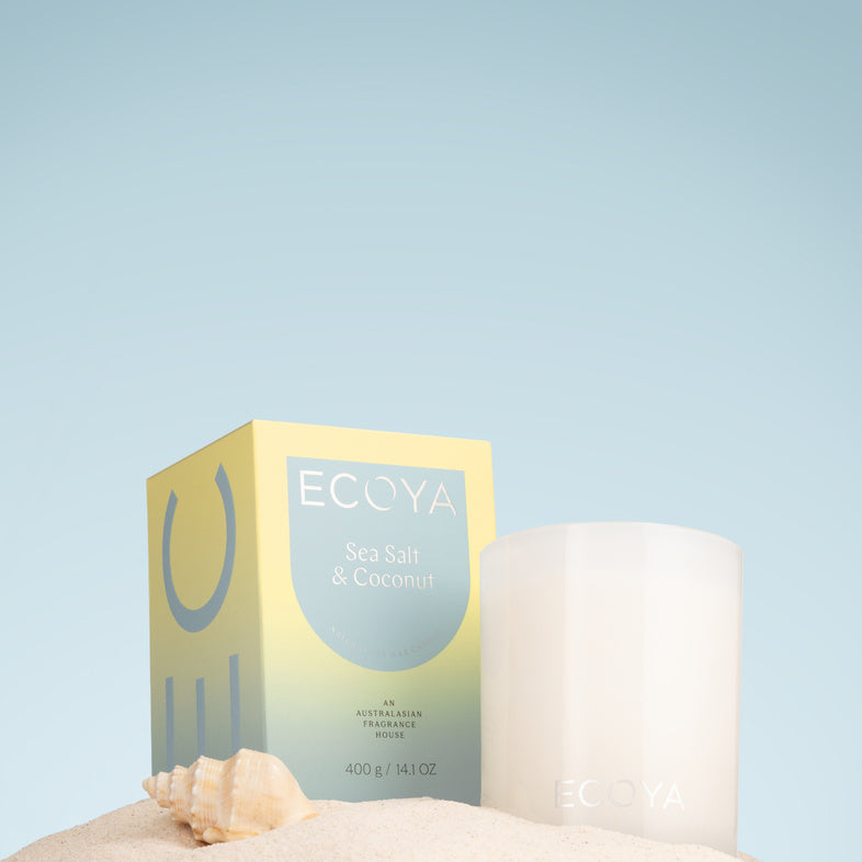 ECOYA Sea Salt & Coconut Madison Candle 400g
