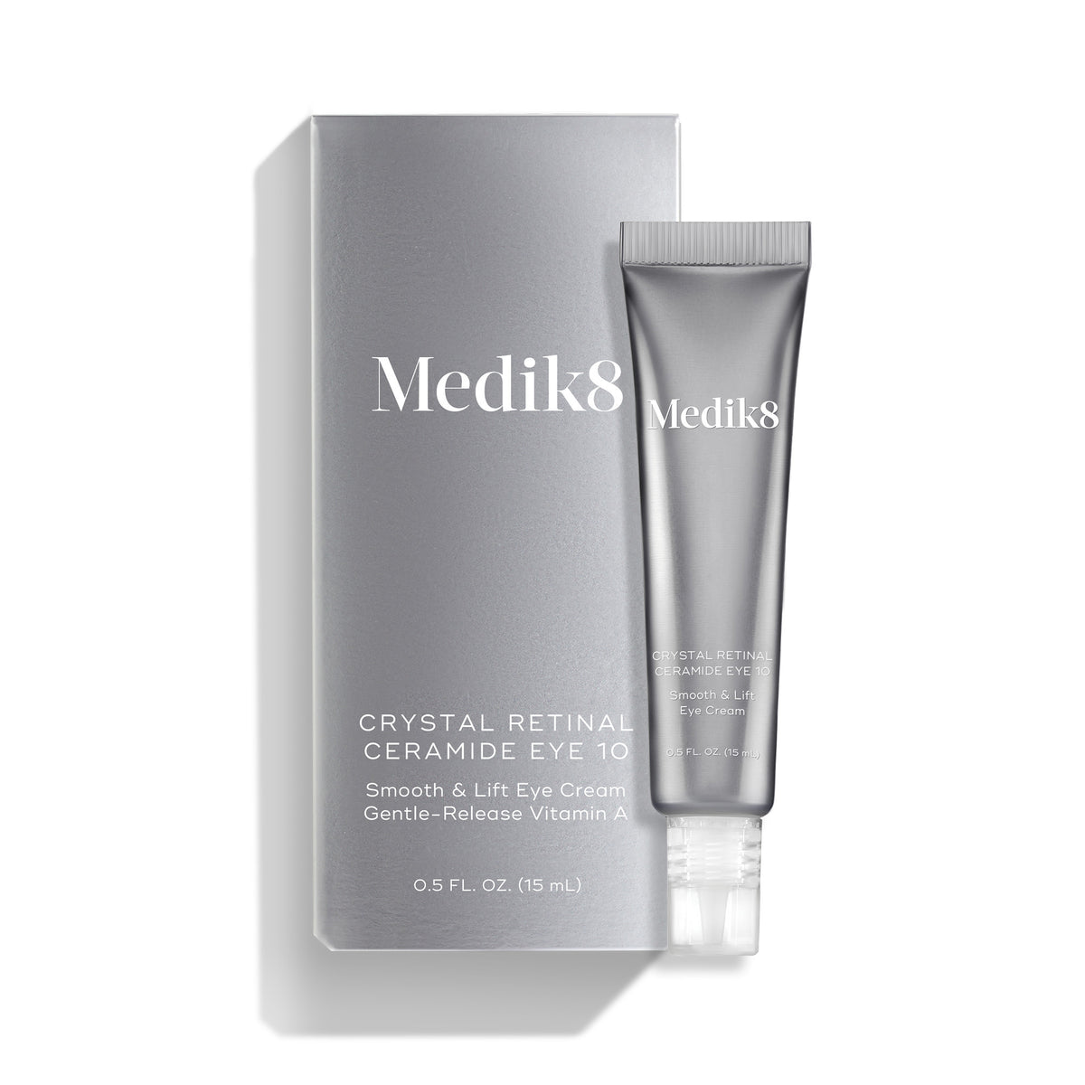 Medik8 Crystal Retinal Ceramide Eye 10 15ml - Strength 10 Product and Carton
