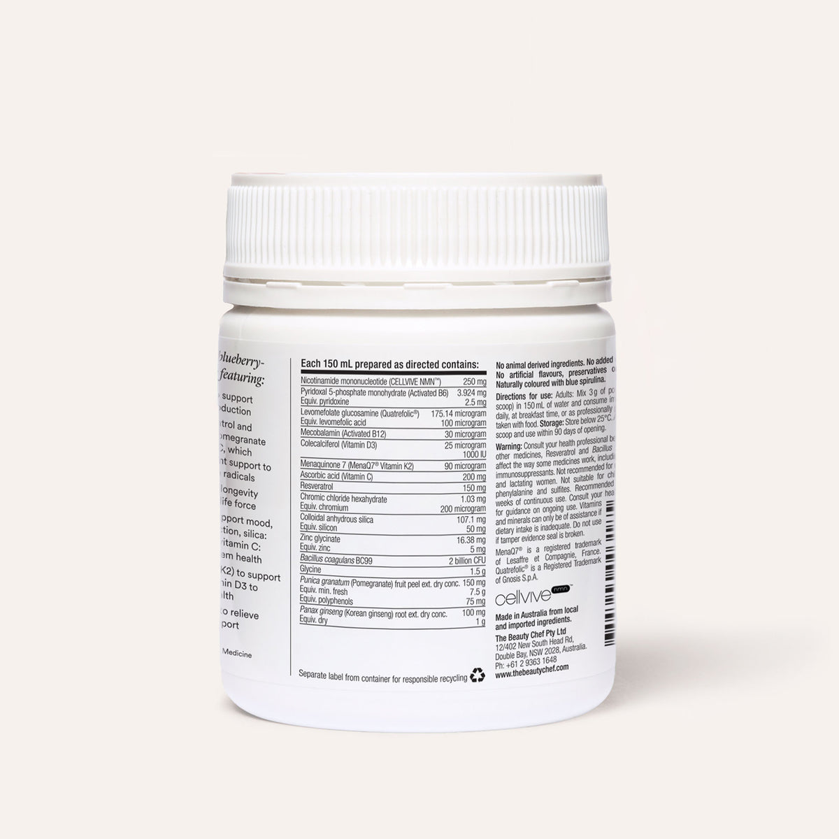 The Beauty Chef The Longevity Ritual 90g