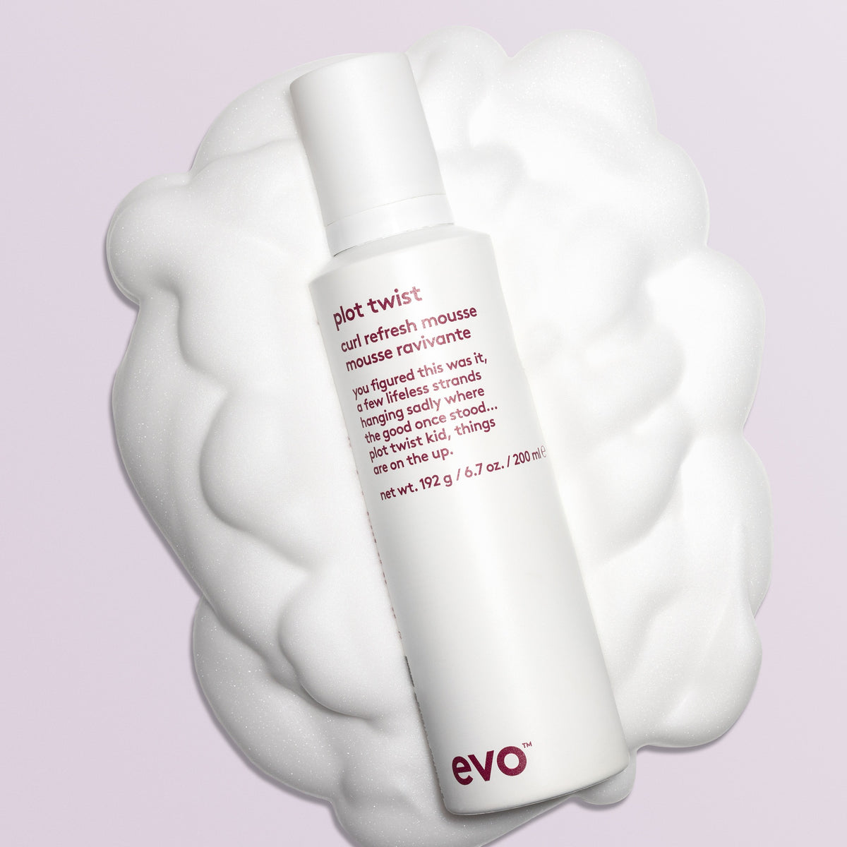 evo Plot Twist Curl Refresh Mousse 200ml