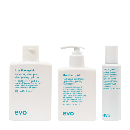 evo The Therapist Hydrate + Whip it Good Trio
