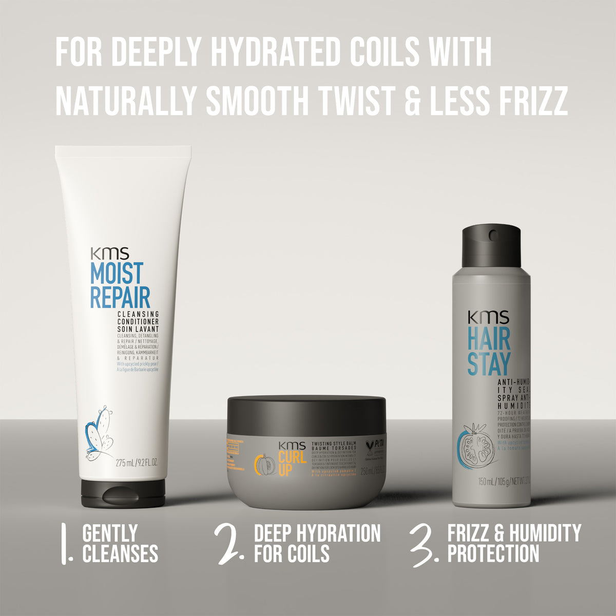 KMS Curlup Twisting Style Balm 250ml