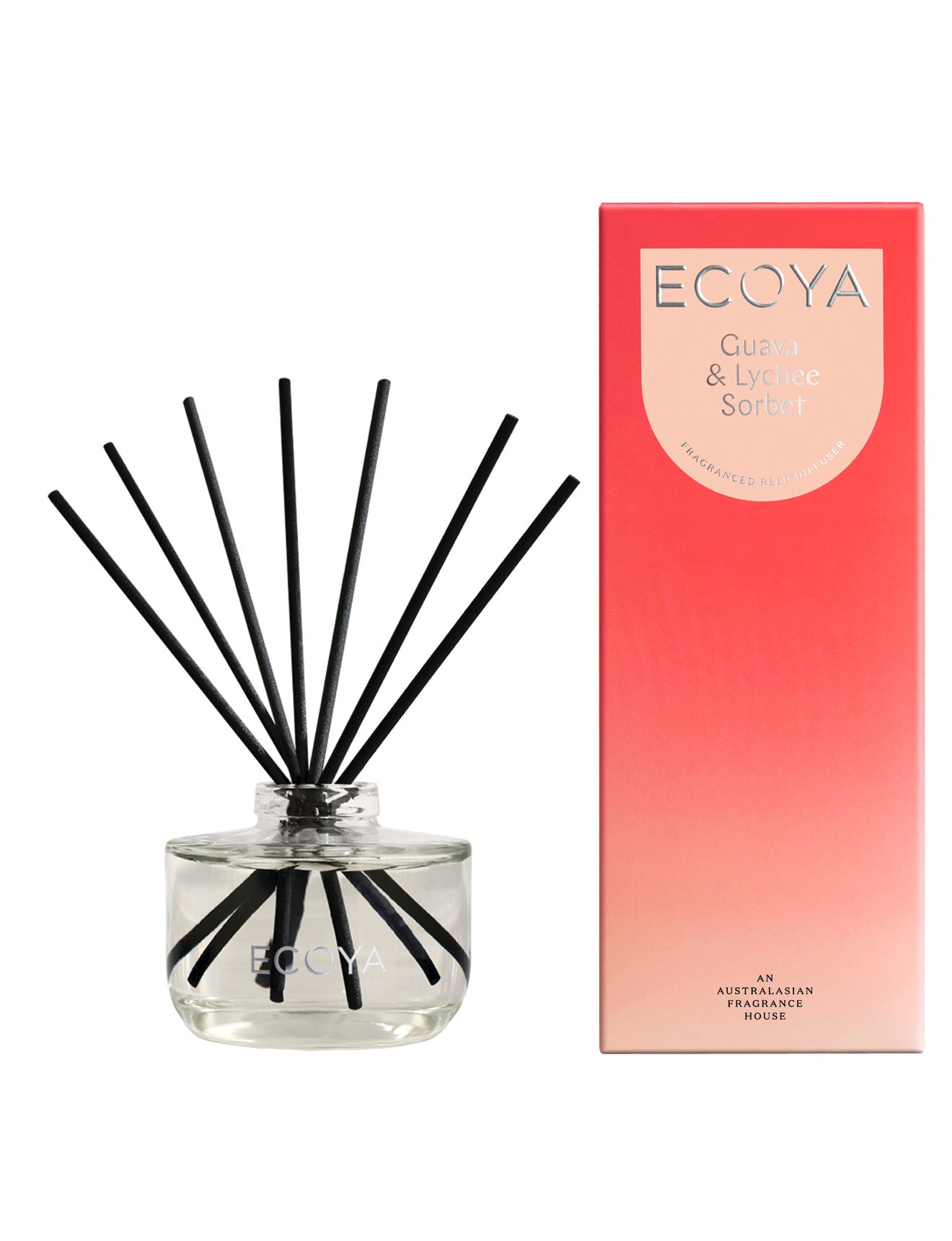ECOYA Guava & Lychee Sorbet Mini Reed Diffuser 50ml