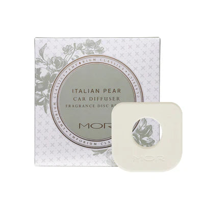 MOR Emporium Classics Italian Pear Car Diffuser - Fragrance Disc Refill