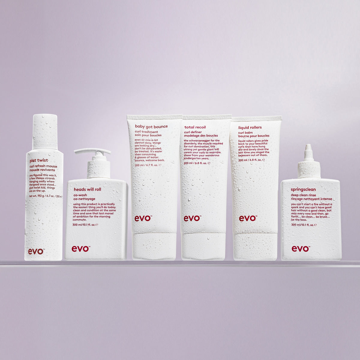 evo Plot Twist Curl Refresh Mousse 200ml
