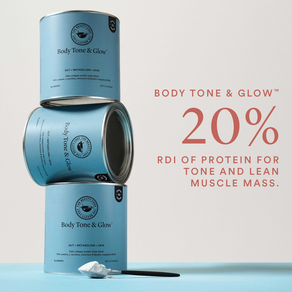 The Beauty Chef Body Tone & Glow 281g - clinical results