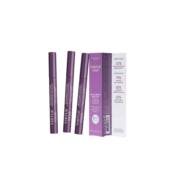 Virtue Flourish Brow Growth Booster Trio