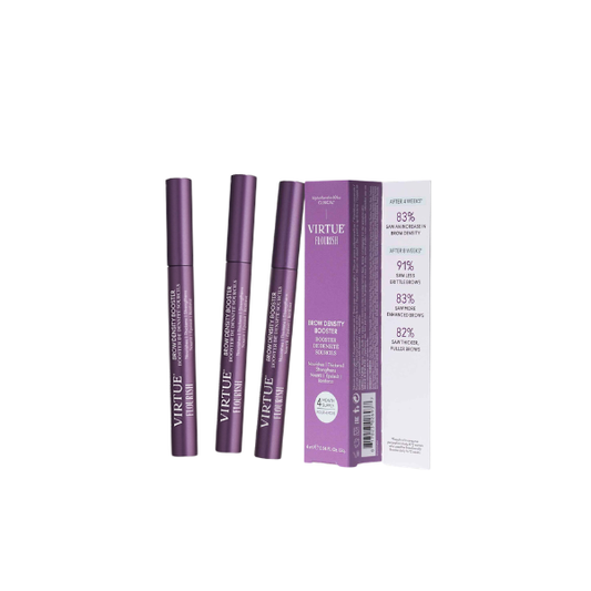 Virtue Flourish Brow Growth Booster Trio