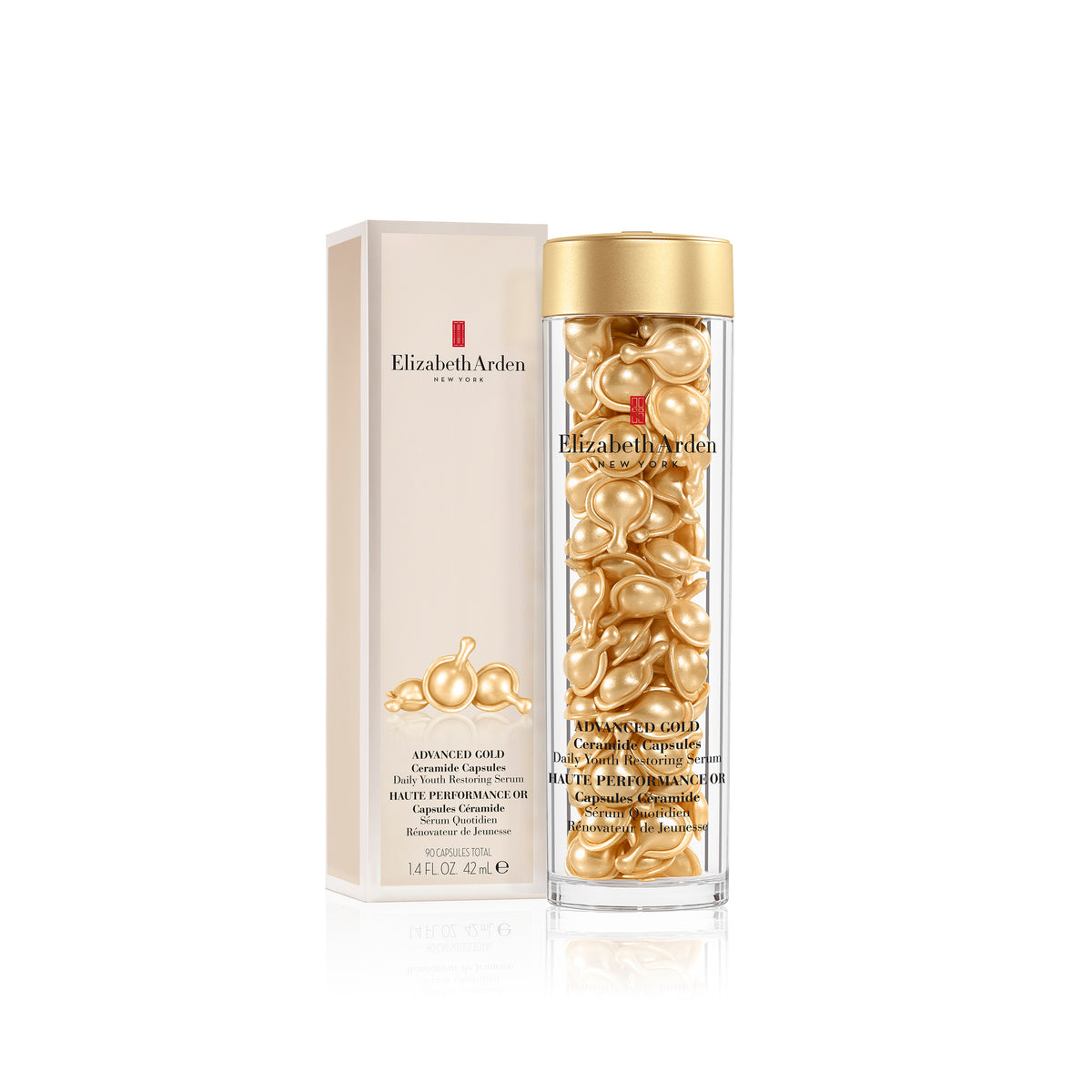 Elizabeth Arden Advanced Gold Ceramide Capsules Daily Youth Restoring Serum 90pc