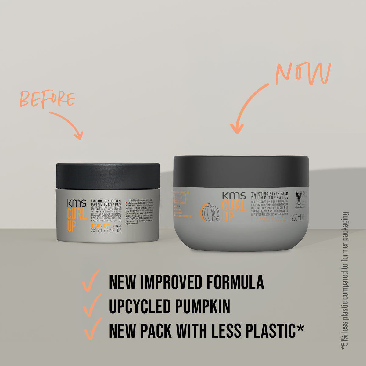 KMS Curlup Twisting Style Balm 250ml