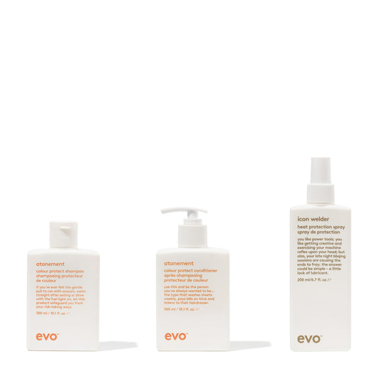 evo Atonement Colour Protect + Icon Welder Trio