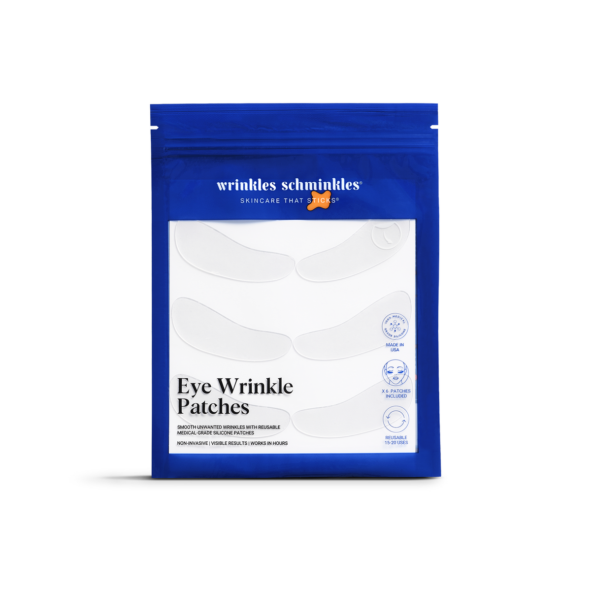 Wrinkles Schminkles Eye Wrinkles Patches - 3 Pairs