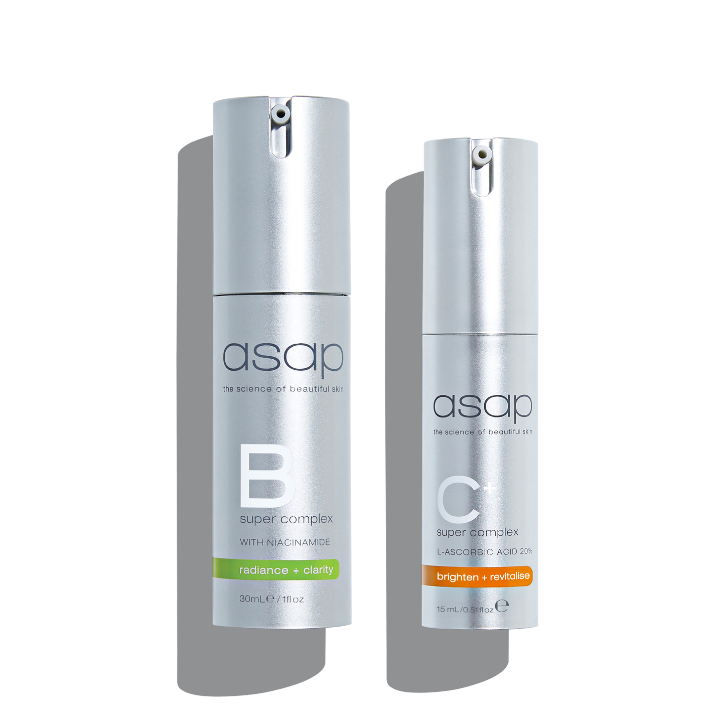asap super serum B & C+ Duo Pack