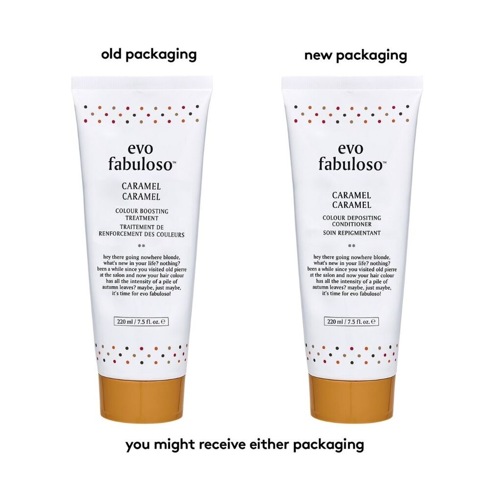 evo Fabuloso Caramel Colour Depositing Conditioner 220ml