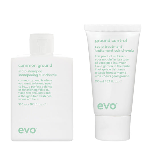 evo Scalp Care Duo - Common Ground + Ground Control