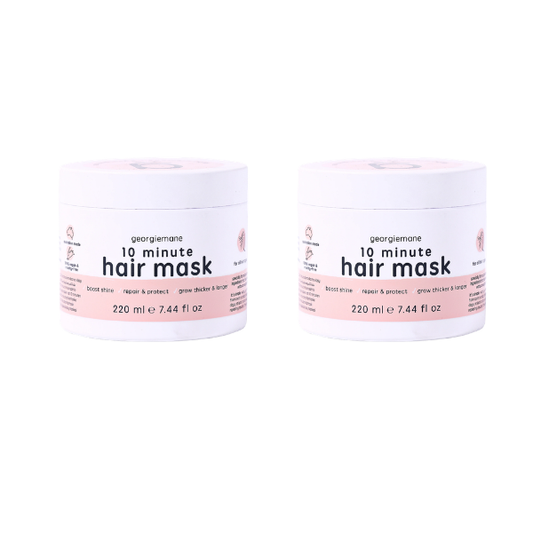 georgiemane 10 Min Hair Mask Duo