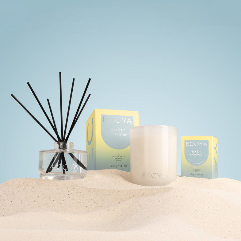 ECOYA Sea Salt & Coconut Reed Diffuser 200ml