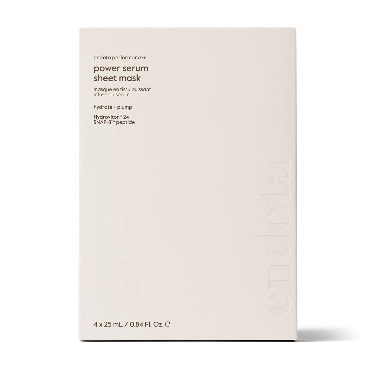endota performance+ Power Serum Sheet Mask — 4 pack