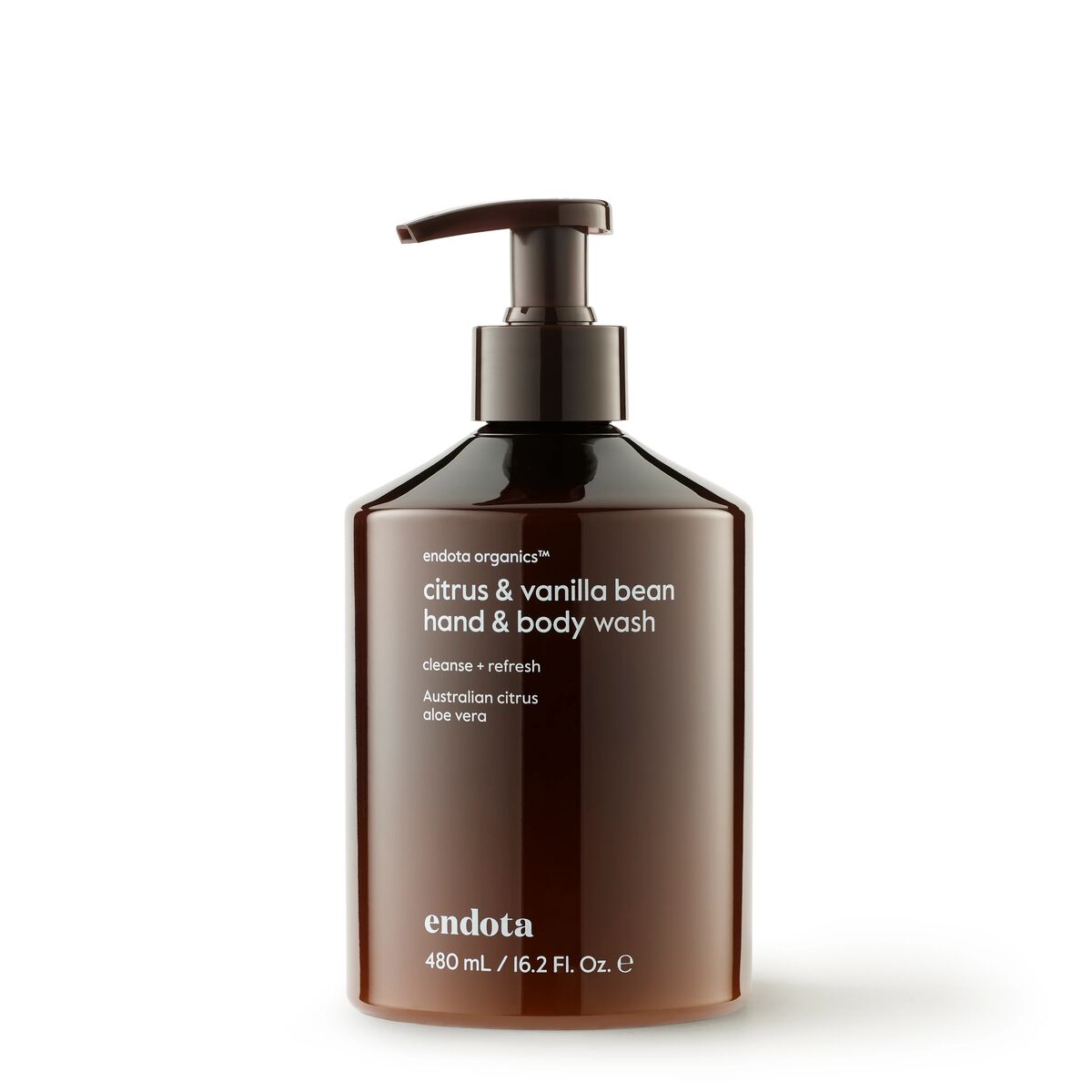 endota Citrus & Vanilla Bean Hand & Body Wash 480ml
