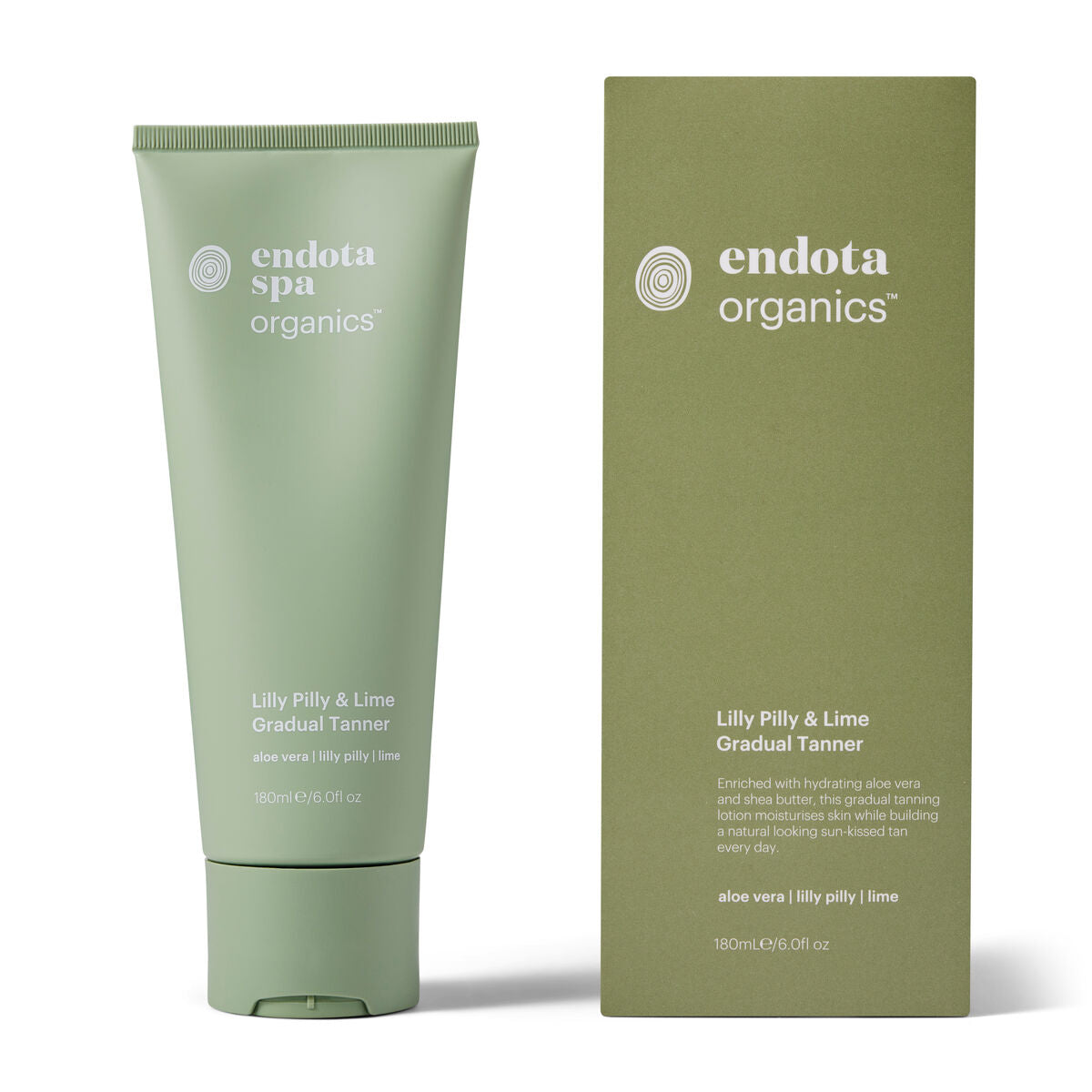 endota Organics Lilly Pilly & Lime Gradual Tanner 180ml