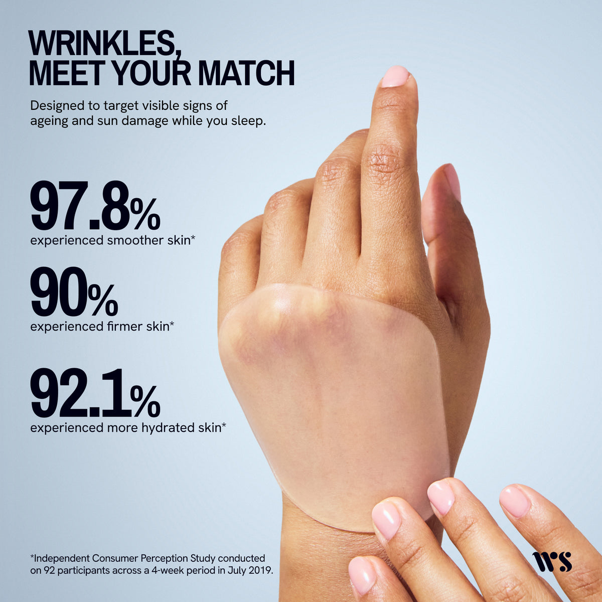 Wrinkles Schminkles Hand Smoothing Patches - 1 Pair